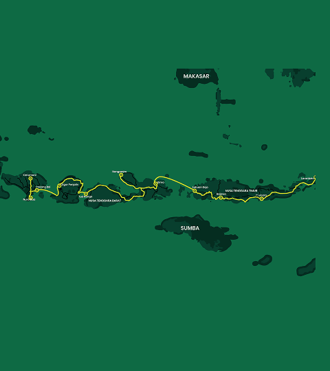 Flores Route Map